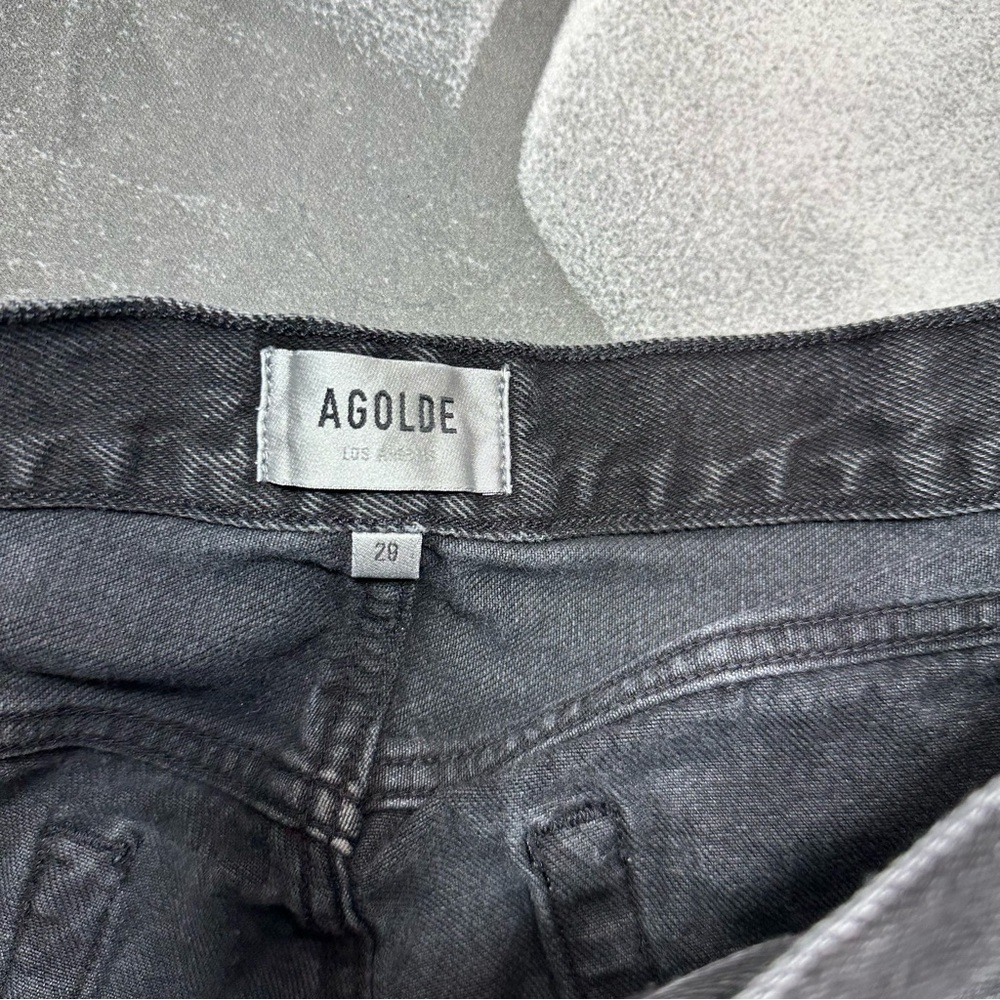 Agolde Women's Denim Cut-Off Size 29 Button Fly Jean Shorts A32 - Picture 4 of 5